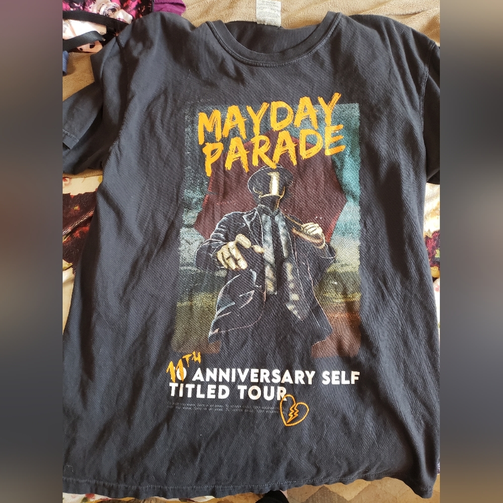 Mayday parade 11th anniversary tour tee